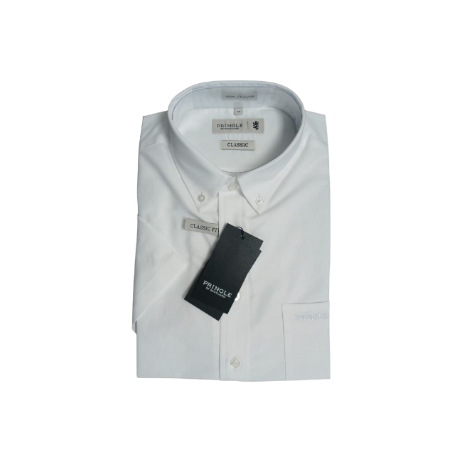 Classic Short Sleeve Shirt | Phillip | White